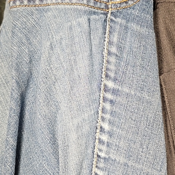 Levi's 512 perfectly slimming boot cut jeans w/ studded pockets vintage - Picture 11 of 12